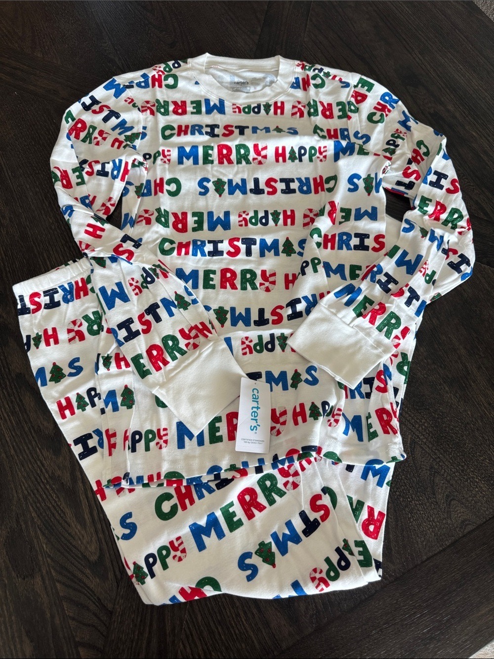 Carter's Adult Holiday 'Merry Christmas' Pajama Set